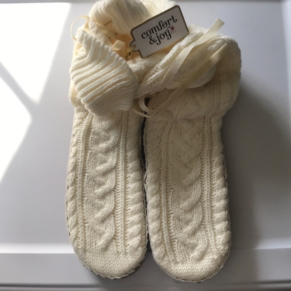 Aerie Knit Slippers - Large